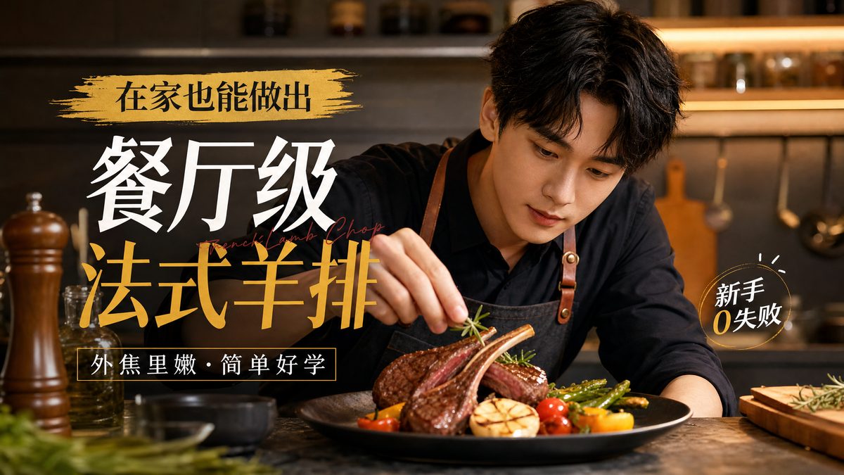 美食烹饪视频教程演示 - 小蓝视频